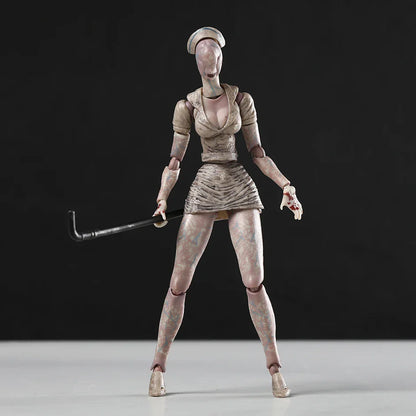 Figma Silent Hill 2 SP-055 Red Pyramid & SP-061 Bubble Head Nurse PVC Action Figures – Collectible Toy Models