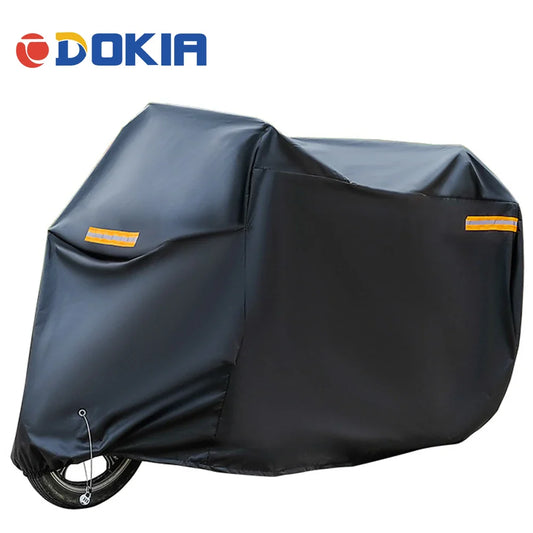 Thick Oxford Motorcycle Waterproof Cover – Universal Outdoor Dustproof, Rainproof, Sunshade & UV Protective Motorbike Cover