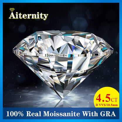 100% Real Moissanite Diamond Tester Pen — GRA Certified D VVS1 Belgium Cut Gemstones at Factory Price