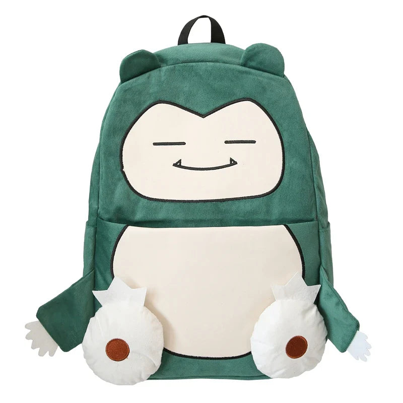 New Fashion Women's Backpack — High-Quality Large Capacity Computer Bag with Cartoon Pattern, Soft Fabric Shoulder Handbag