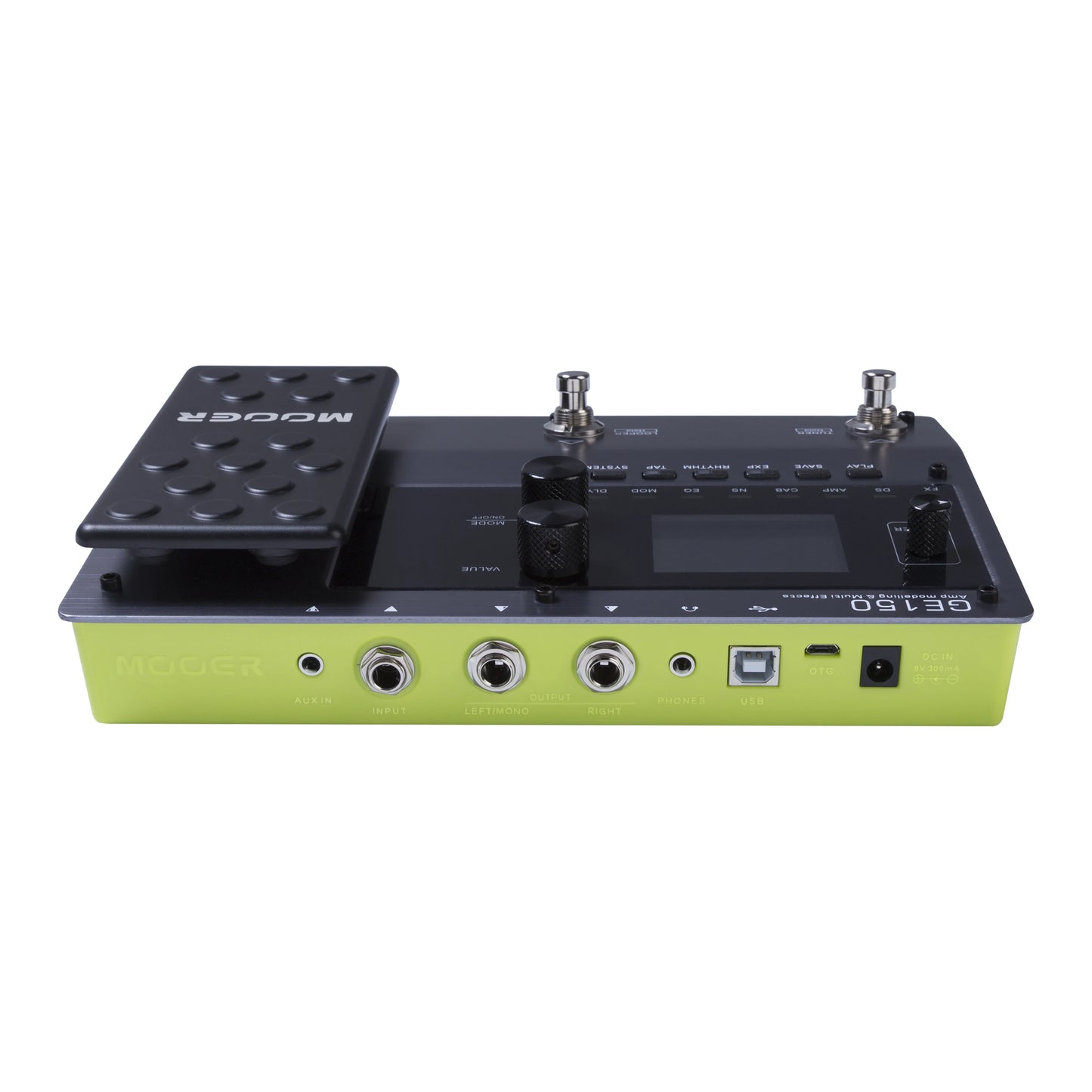 MOOER GE150 Electric Guitar Amp Modeling Pedal – Portable Multi-Effects Processor with Expression & IR Loading