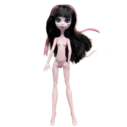 New Una Monster Dolls – Draculaura, Wolf, Frankie Stein with Movable Body & Colorful Hair for Girls