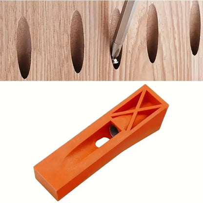 Oblique Hole Locator Set: Pocket Hole Angle Drill Guide for Woodworking DIY Carpentry