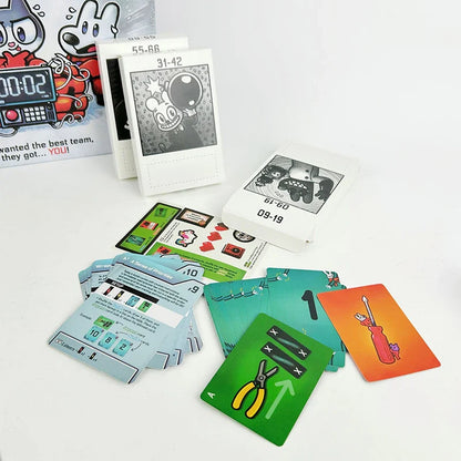 BOMBBUSTERS Board Game – English Simplified Collaborative Reasoning for 2-5 Players, Family & Parent-Child Interactive Fun