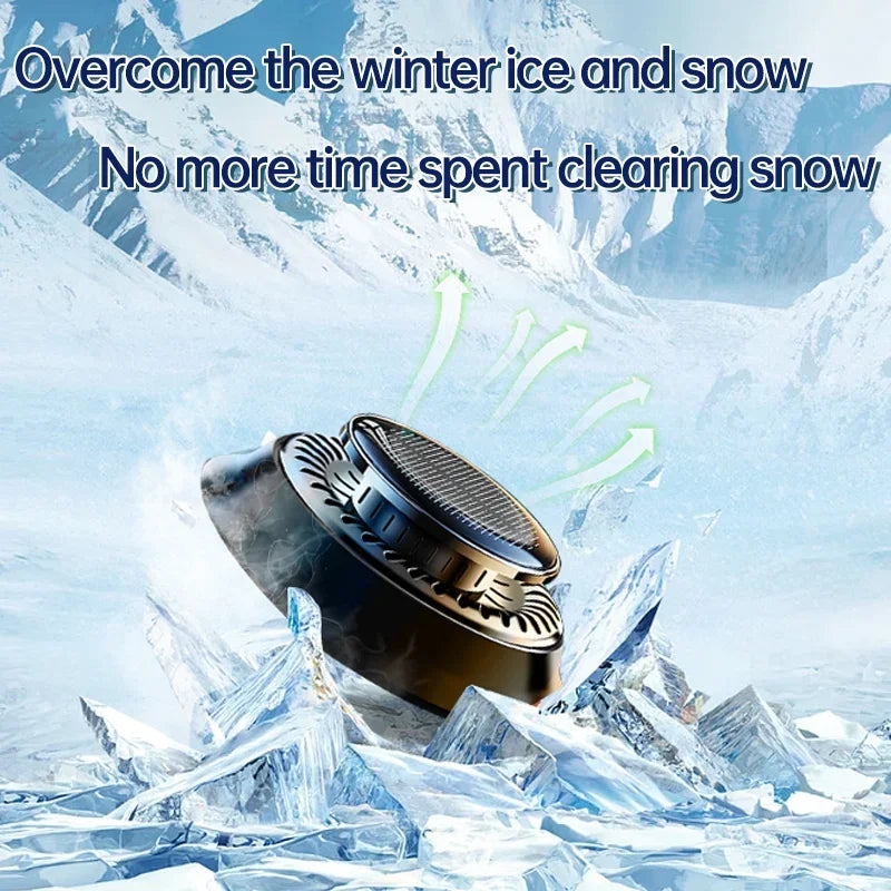 Portable Antifreeze Snow Removal Instrument with Car Diffuser - Microwave Deicing and Aromatherapy for Vehicles