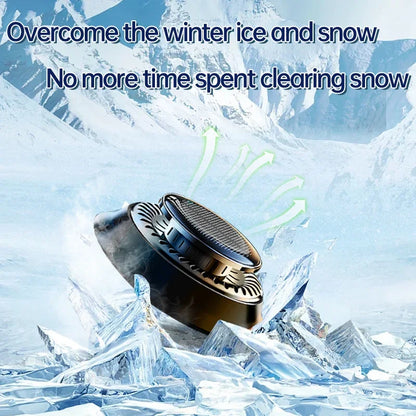 Portable Antifreeze Snow Removal Instrument with Car Diffuser - Microwave Deicing and Aromatherapy for Vehicles