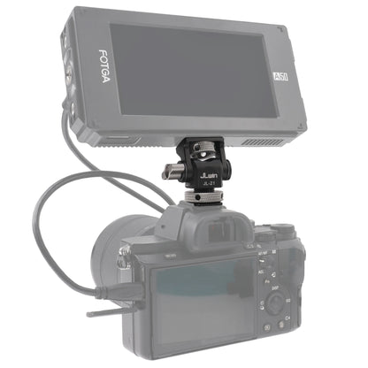 FOTGA Cold Shoe Monitor Mount Bracket – Universal QR Plate for DSLR/SLR Camera, Monitor, and Speedlite, 3KG Payload