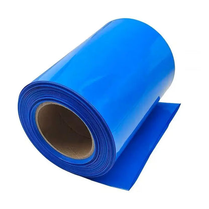 1M PVC Heat Shrink Tube for 18650 Battery Packs – Blue Insulated Cable Sleeve Multi-Size Shrink Tubing