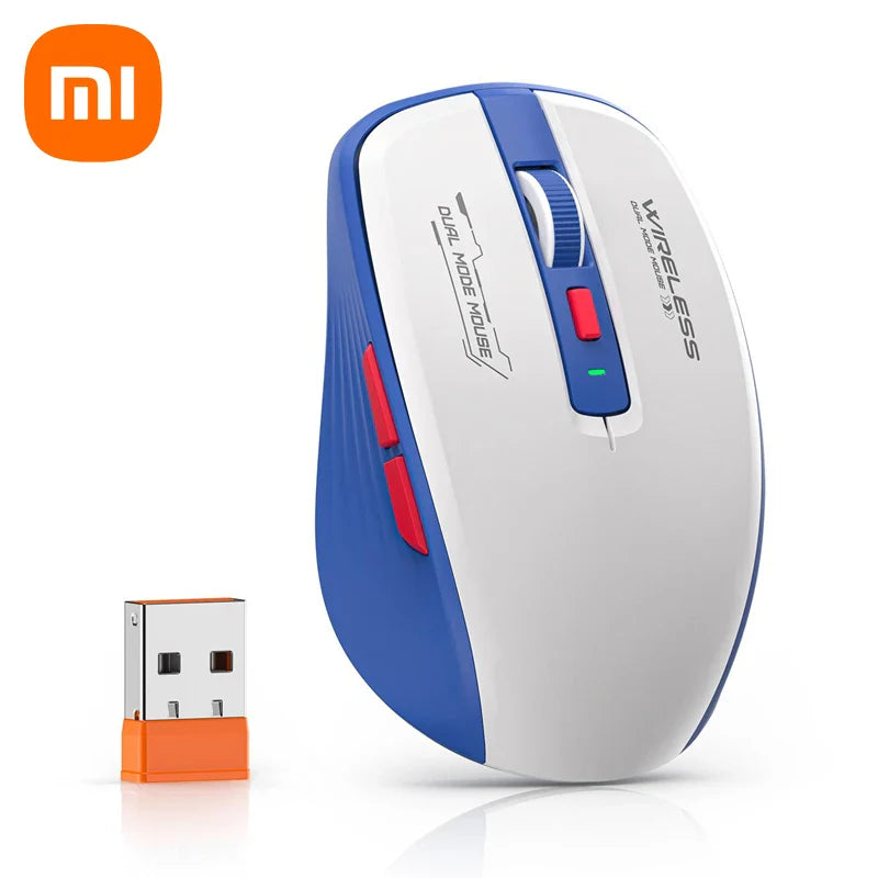 Xiaomi M303L Wireless Bluetooth Mouse – 2.4G Dual Mode 1600 DPI Silent Portable Mouse for PC, Tablet, Notebook, Android & iOS