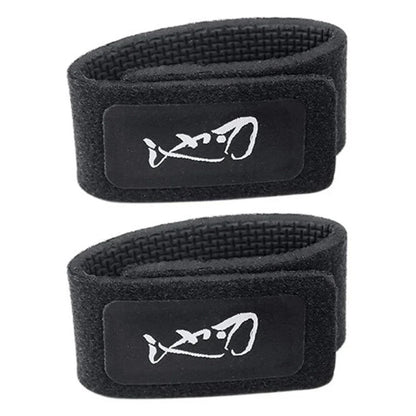 BRAVMACK Fishing Rod Elastic Protection Cap & Strap Set — Water Droplet Wheel Winding Rod Strap for Secure Fishing Rod Storage