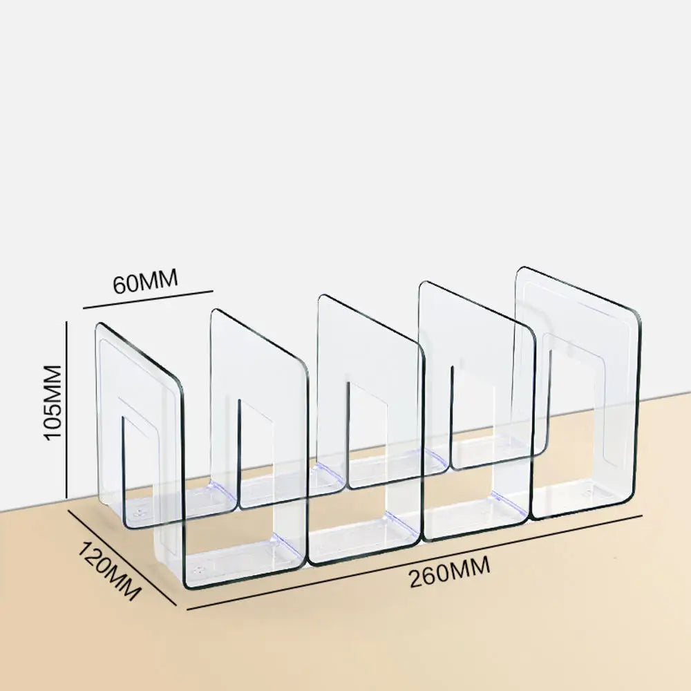 Multi-Function Bookshelf & Bookend Organizer – Desk Stand for Books, Magazines, CDs, Files, School & Office Supplies