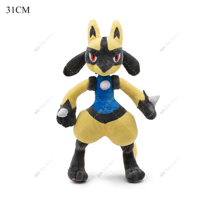 Pokémon Plush Toy Set Shiny Gyarados Charizard Mega Rayquaza Lucario Ho-Oh Zorua Butterfree Anime Stuffed Animals Kids Christmas Gift Plushies