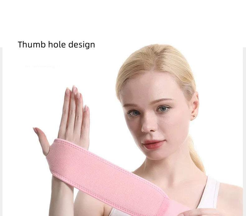 Unisex Wrist Guard Band: Support Brace for Carpal Tunnel, Sprains, and Gym - Sports Pain Relief Wrap Bandage for Protective Gear