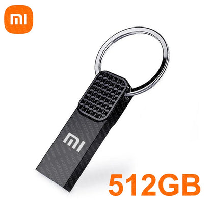 Xiaomi 2TB USB 3.2 Flash Drive — Metal Mini SSD U Drive, Type-C, High-Speed Transfer, Waterproof Pen Drive