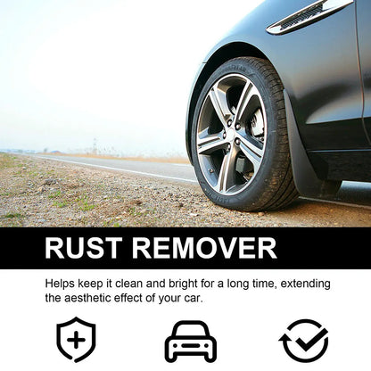 100ml Car Rust Inhibitor & Remover Spray – Derusting Solution for Car Wheel Hubs & Rust Removal Accessories