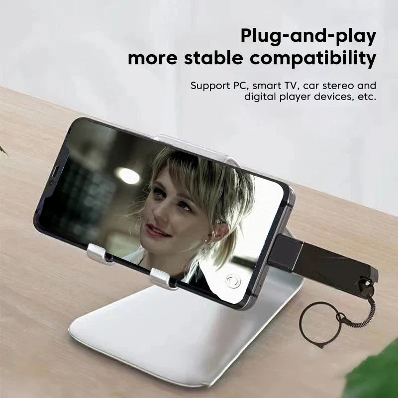 USB 3.0 High-Speed Flash Drive – 256GB/512GB/1TB/2TB Waterproof Memory Stick Pen Drive U Disk Storage Device