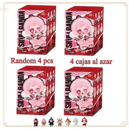 Skullpanda Winter Music Series Blind Box Plush Keychain – Cute Action Figure Toy Gift