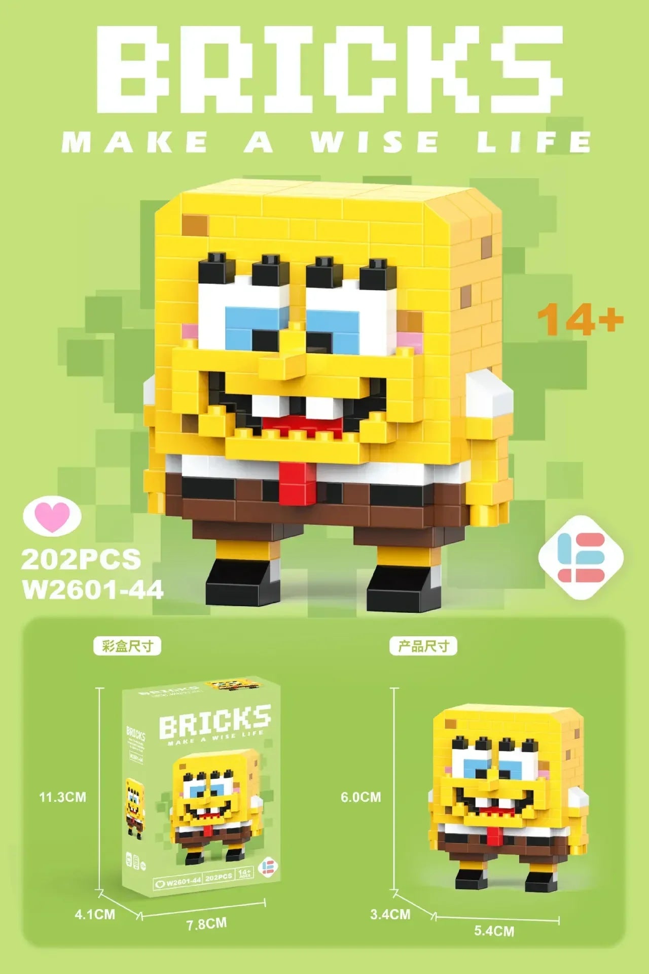 Stitch, Sanrio, and Mickey Mouse Cartoon Dolls - Micro-Particle Building Block Toys Compatible with Children's Gifts