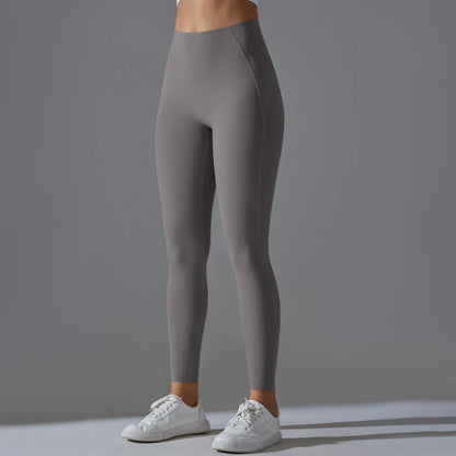 High Waist Yoga Leggings – Tummy Control, Squat-Proof Slimming Booty Pants for Running, Cycling, and Gym Workouts