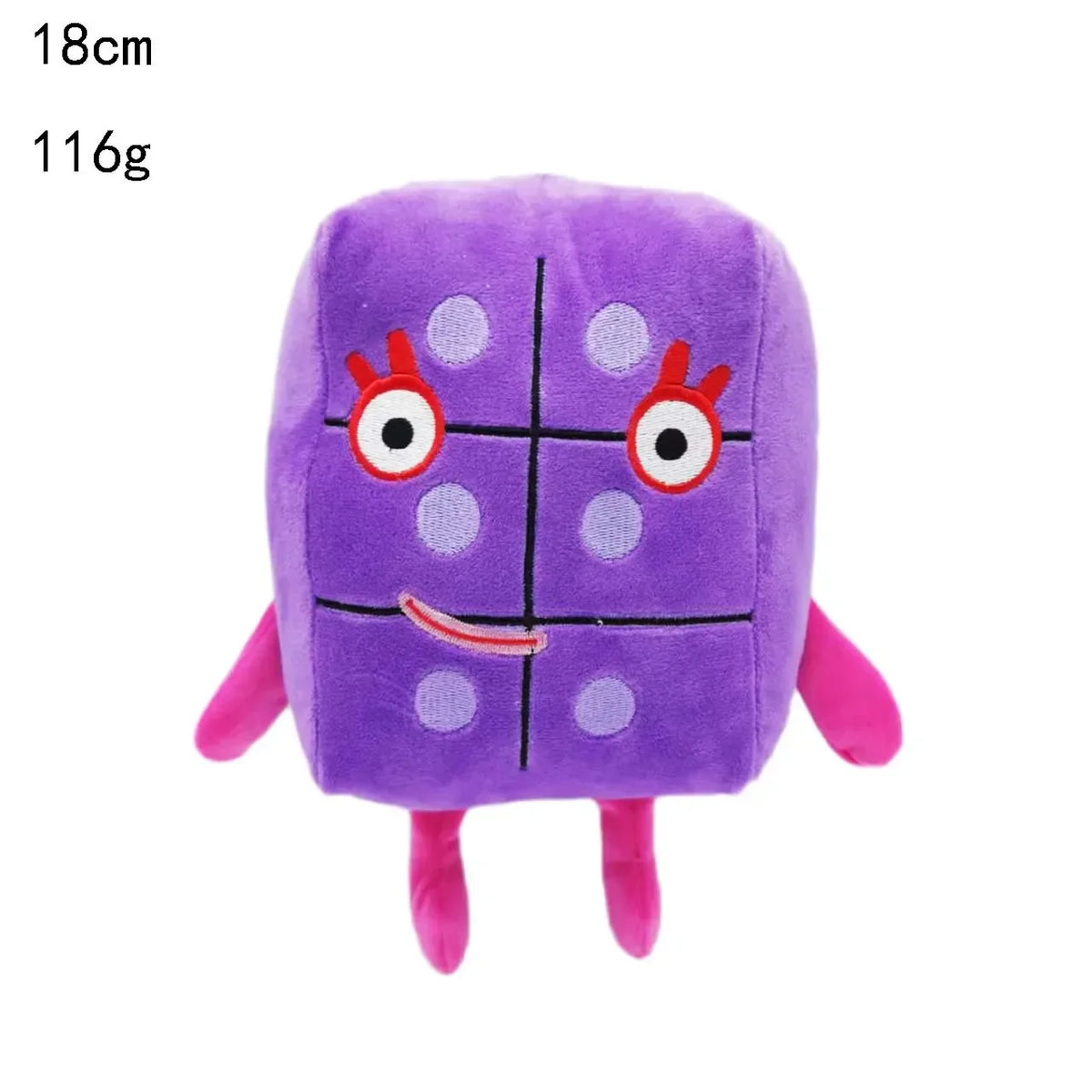 14–30cm Numbers Plush Toy Set – Cartoon Educational Stuffed Dolls for Kids & Baby Gifts