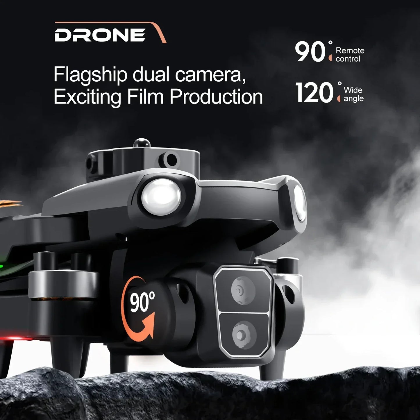 New S119 Mini Drone – 8K Dual Camera, 5G WIFI, Smart Obstacle Avoidance, FPV, Brushless Motor RC Quadcopter