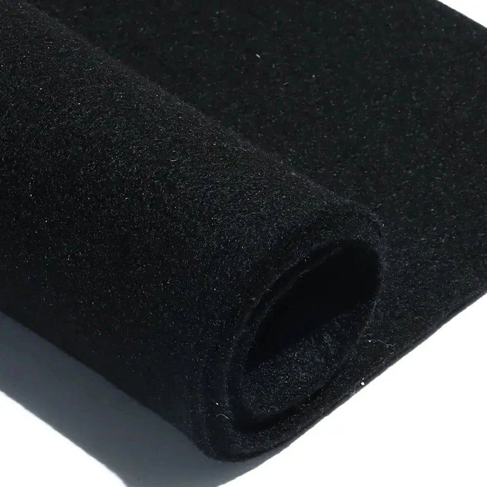 Graphite Felt Welding Protective Blanket – Black Torch Shield, Carbon Fiber High Temp Protective Sheet (300x200mm) Durable