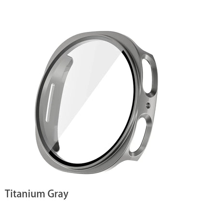 Samsung Galaxy Watch 8 Screen Protector Case – Full Coverage Tempered Glass & Scratch-Resistant Bumper Cover for 40mm/44mm Watch 8