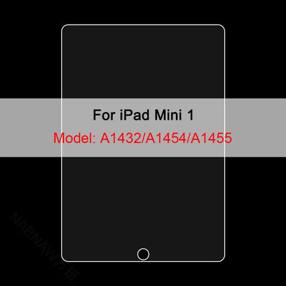 3-Pack Tempered Glass Screen Protector - Apple iPad 10th 9th 8th 7th Mini Air & Pro Series