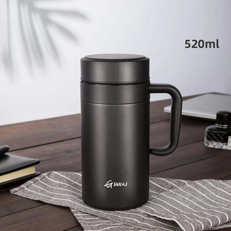 Large Capacity Stainless Steel Vacuum Flask Heat Preservation Insulated Household Cup