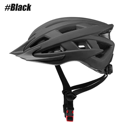 Bike Helmet for Adults - Lightweight with Adjustable Side & Chin Strap, Fits 58-62cm, Men & Women Cycling Accessories