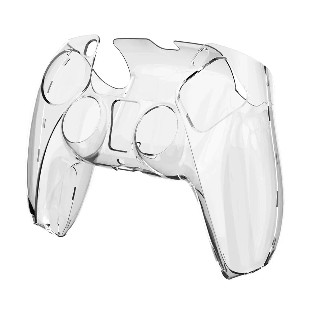 Ultra-Slim Clear PC Cover for PS5 DualSense Controller – Electronic Accessory Protector Case
