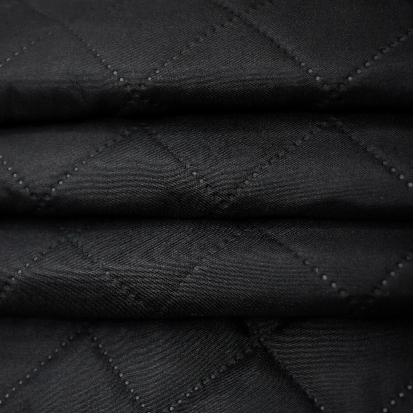 Quilted 100% Blackout Curtains - Heavy Duty Window Drapes for Living Room and Bedroom - Winter Thermal Curtains - Ready Made with Eyelets