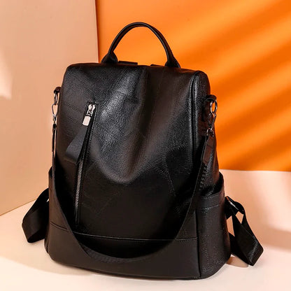 Women's Anti-Theft Backpack - Casual Daypack with Multi-Function Pockets for Travel and Outdoor Use