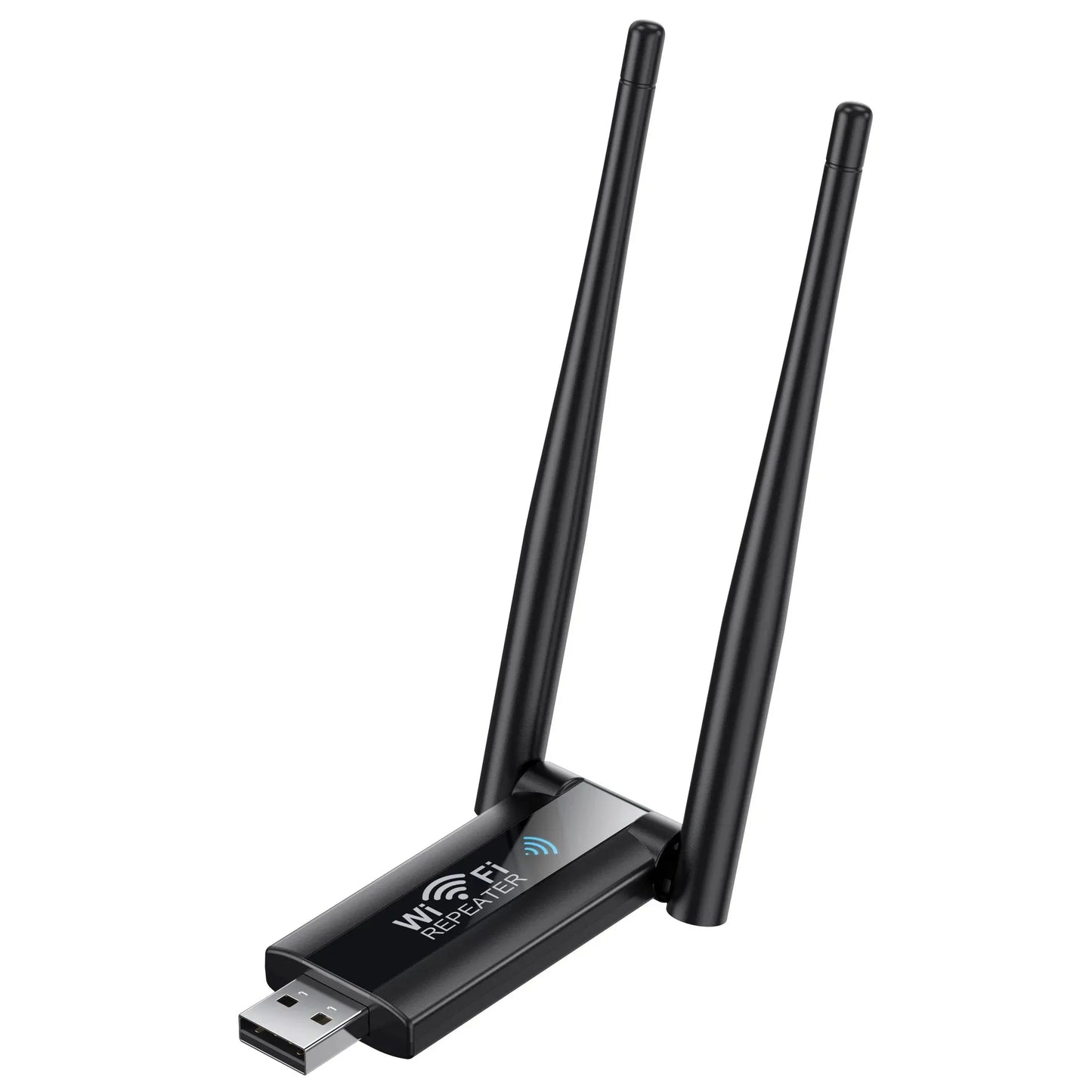 300Mbps USB WiFi Repeater & Signal Booster – Wireless Range Extender Router for Home Network Coverage