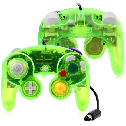 NGC Wired Handheld Joystick Controller – GameCube Gamepad Accessory for Nintendo