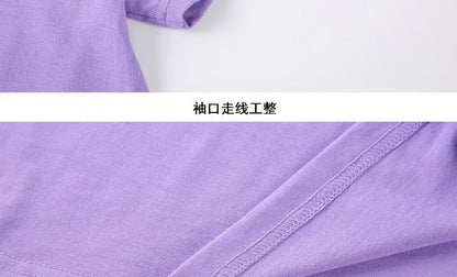 100% Cotton Unisex T-Shirt – Solid Color O-Neck Short Sleeve Tops for Men & Women, Summer Korean Loose Fit M-4XL