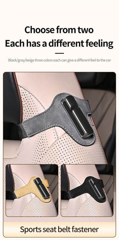 Car Seat Belt Limiter Extension – Adjustable Anti-Pinch Safety Device for Pregnant Women & Children