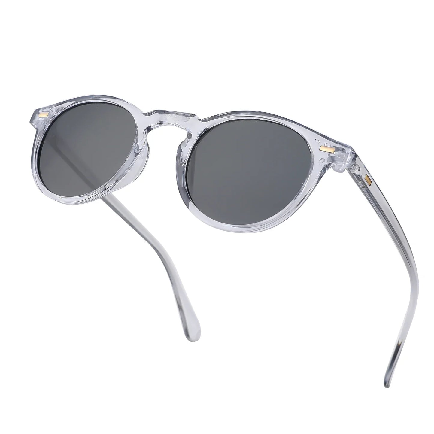 Small Round Sunglasses — Retro Classic UV400 Shades for Men & Women, Perfect for Travel, Shopping & Hiking