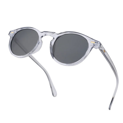 Small Round Sunglasses — Retro Classic UV400 Shades for Men & Women, Perfect for Travel, Shopping & Hiking
