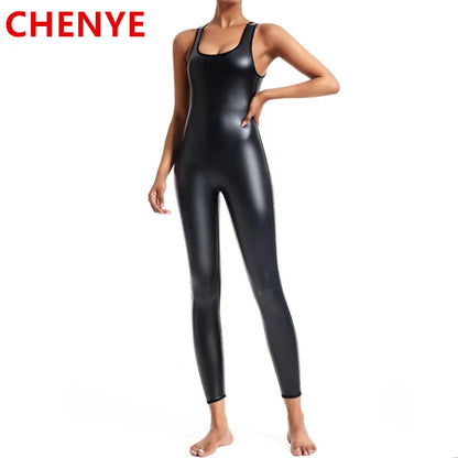 Women’s Body Shaper Bodysuit – U-Neck Sleeveless T-Shirt Vest, Waist Trainer, Corset & Tight Leggings Shapewear