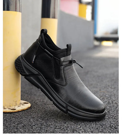 Fashion Safety Shoes for Men – Steel Toe Work Boots, Indestructible Puncture-Proof Protective Footwear