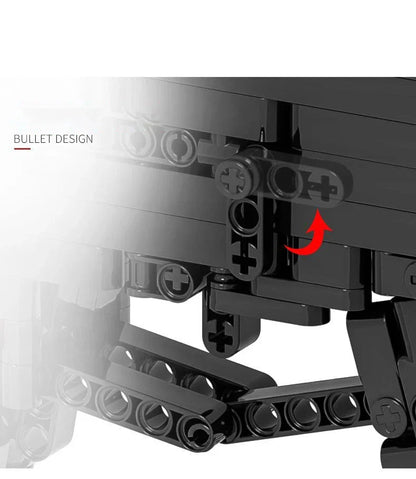 Military Series UMP45 Submachine Gun Building Block Toy – Compatible with Lego, Kids Birthday Gift
