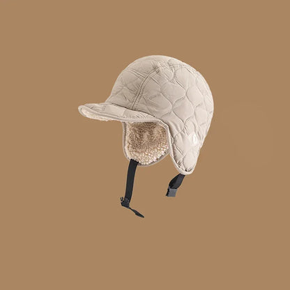 Unisex Winter Trapper Aviator Hat – Warm Waterproof Ski Bomber Cap with Earflaps & Reversible Design