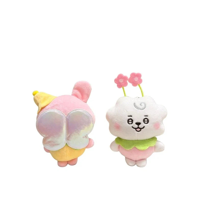 BT21 Character Keychain - Cute Cartoon Backpack Pendant & Decorative Anime Doll