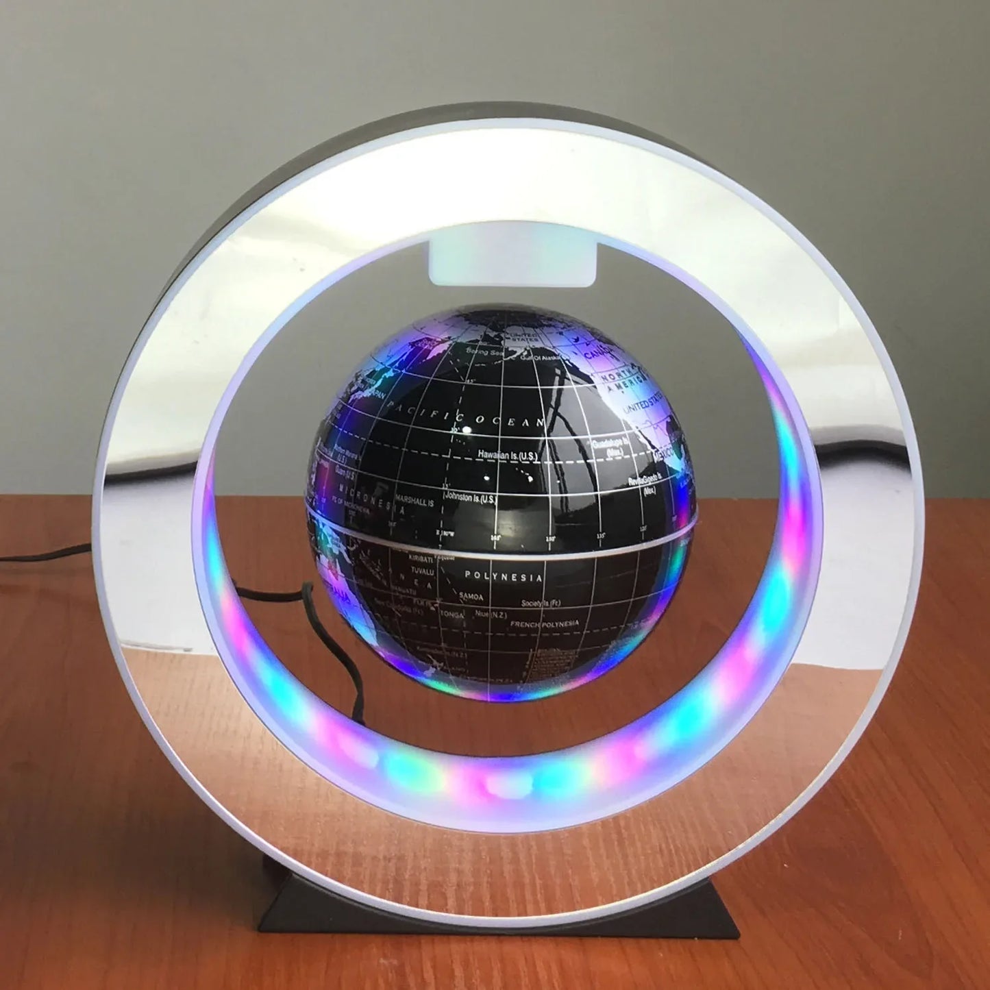 Magnetic Levitation Globe – 4" & 6" Desk Decoration for Office & Living Room, Perfect for Birthday & New Year Gifts