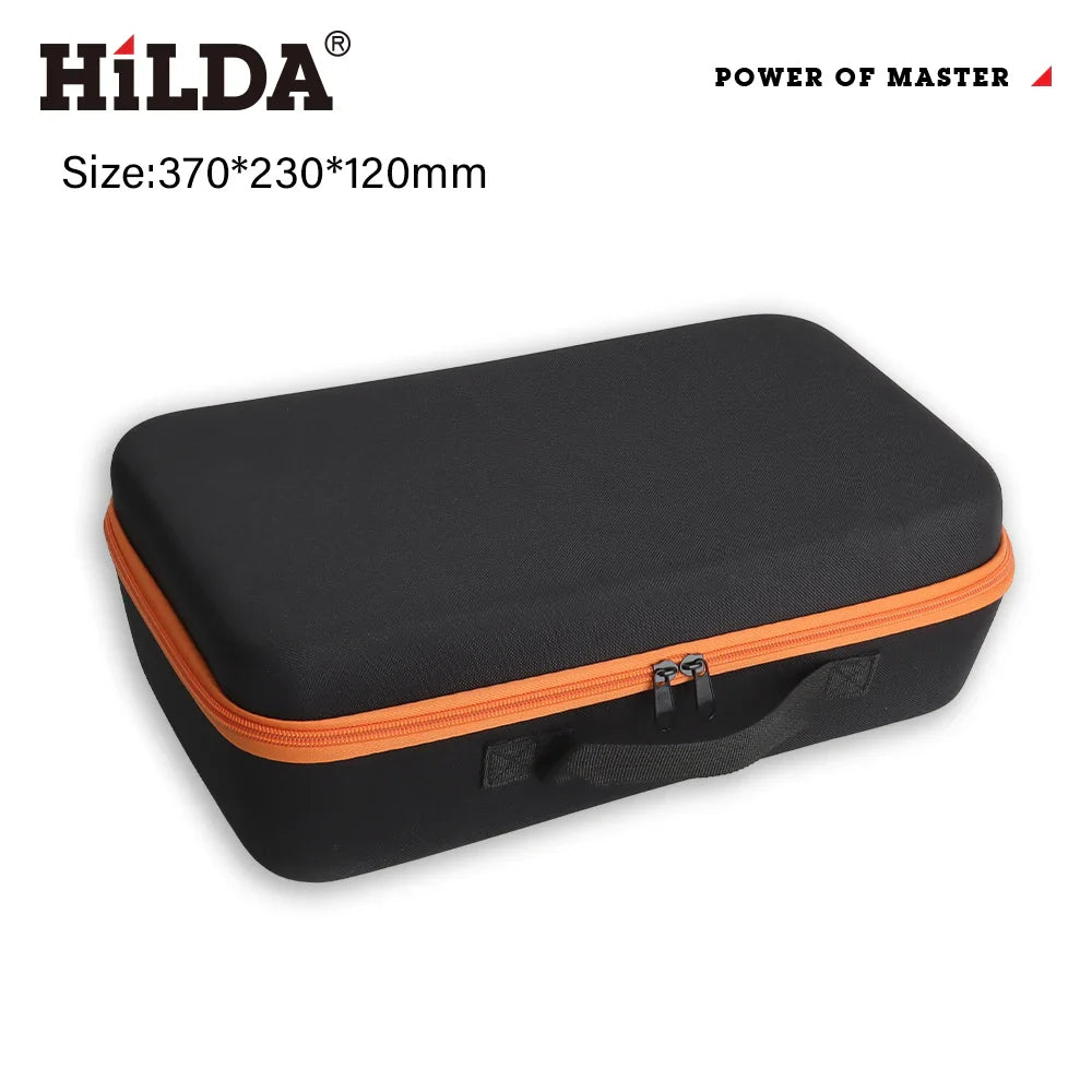 HILDA Large Capacity Waterproof Tools Bag – Electrician Hardware Organizer, 3 Sizes with Red Edges