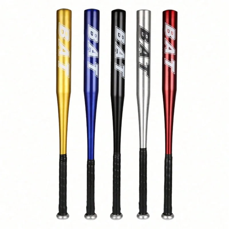 51cm Aluminum Alloy Baseball Bat – Thickened Bat for Youth Training, Outdoor Sports, Home & Car Defense
