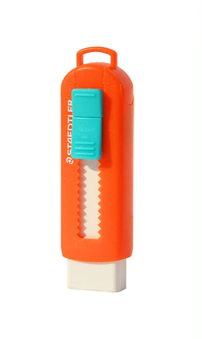STAEDTLER 525 Telescopic Push Eraser — Professional Drawing Eraser for School & Office