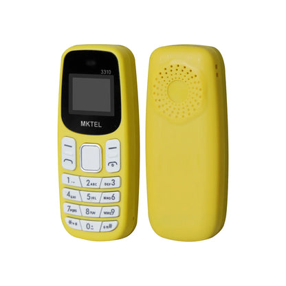 MKTEL 3310 Mini Feature Phone – Dual SIM, Dual Standby with MP3/MP4, FM Radio, Bluetooth & GPRS