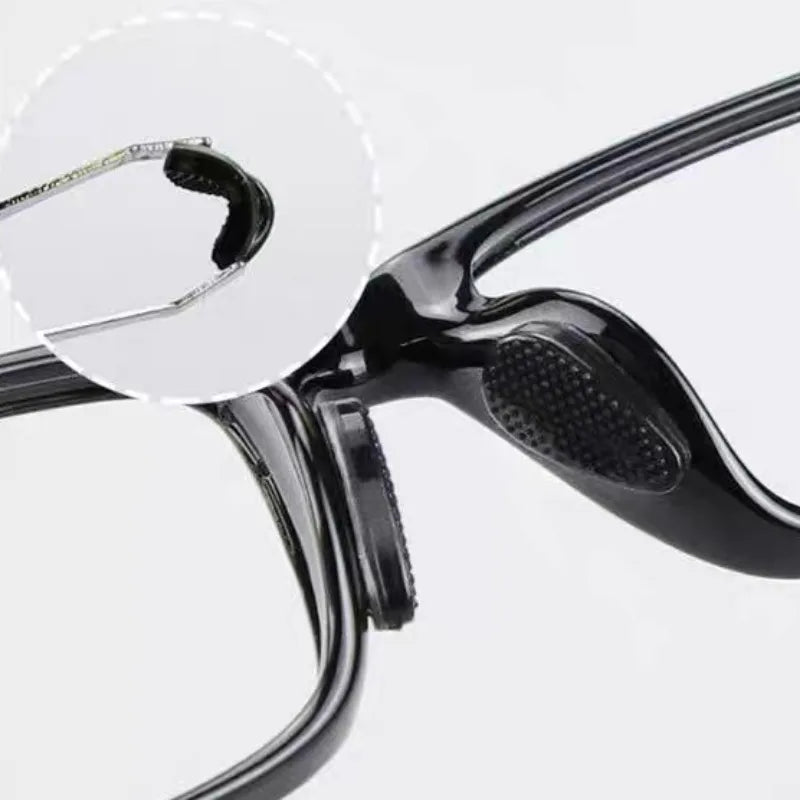 Anti-Slip Silicone Nose Pads for Glasses – Transparent Soft Self-Adhesive Eyewear Cushions